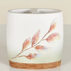 Nature Watercolor Toothbrush Holder or Shower Hooks Set of 12