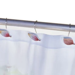Nature Watercolor Toothbrush Holder or Shower Hooks Set of 12