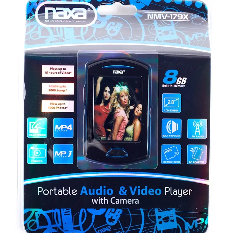 Naxa 2.8" Portable Media Players