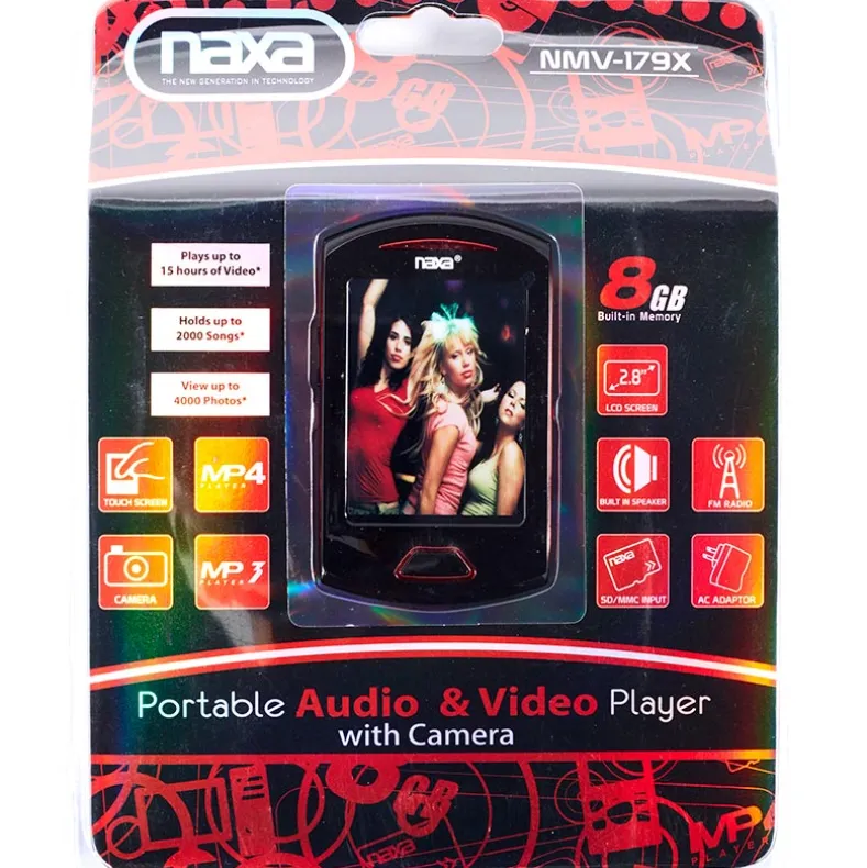 Naxa 2.8" Portable Media Players