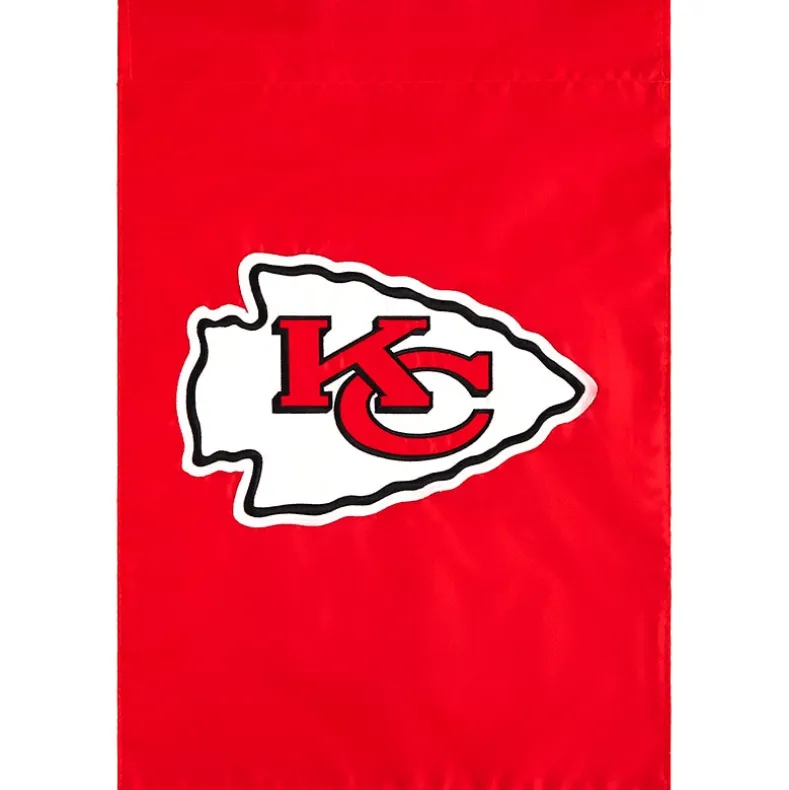 NFL Double-Sided Applique Logo Garden Flag