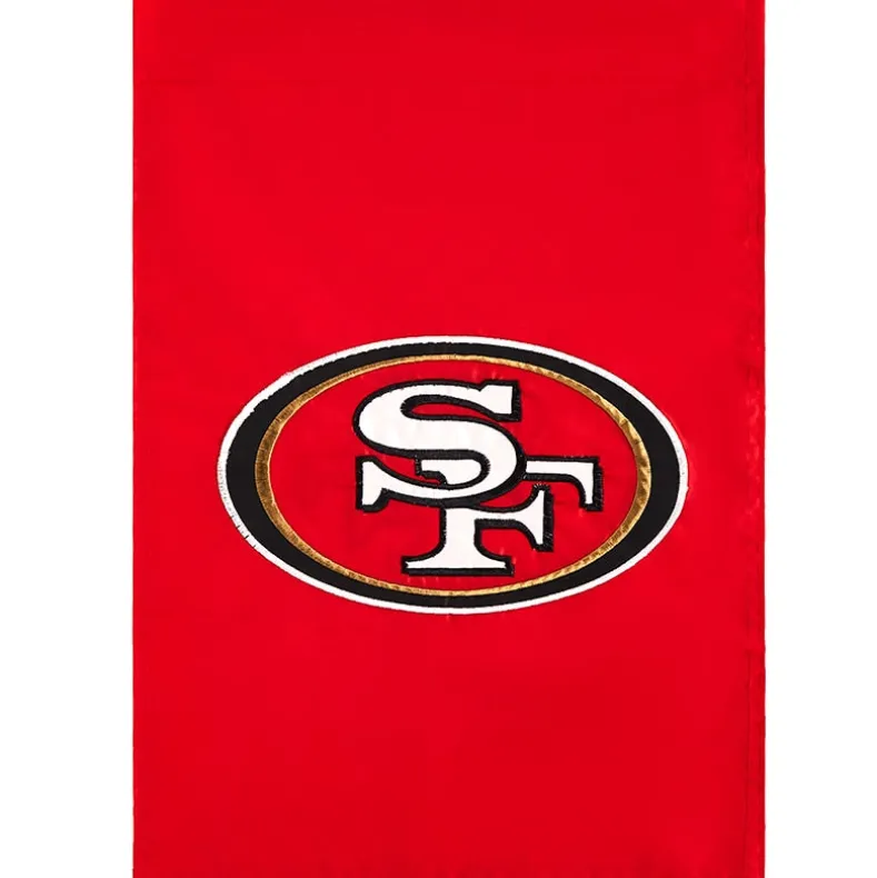 NFL Double-Sided Applique Logo Garden Flag
