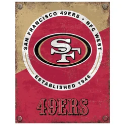 NFL Established Year Metal Sign
