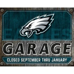 NFL Garage Metal Sign
