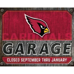 NFL Garage Metal Sign