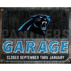 NFL Garage Metal Sign