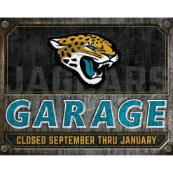 NFL Garage Metal Sign
