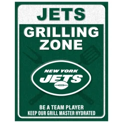NFL Grill Zone Metal Sign