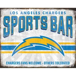 NFL Sports Bar Metal Sign
