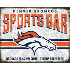 NFL Sports Bar Metal Sign