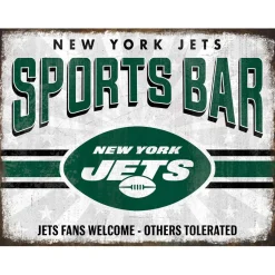 NFL Sports Bar Metal Sign