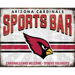 NFL Sports Bar Metal Sign