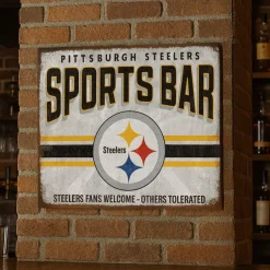 NFL Sports Bar Metal Sign