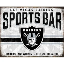 NFL Sports Bar Metal Sign