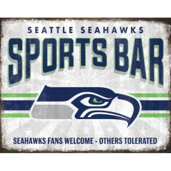 NFL Sports Bar Metal Sign