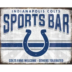 NFL Sports Bar Metal Sign