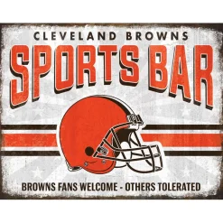 NFL Sports Bar Metal Sign
