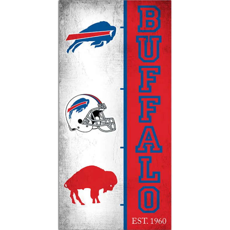 NFL Team Logo History Sign