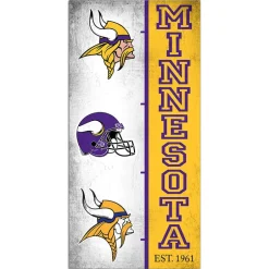 NFL Team Logo History Sign