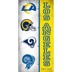 NFL Team Logo History Sign