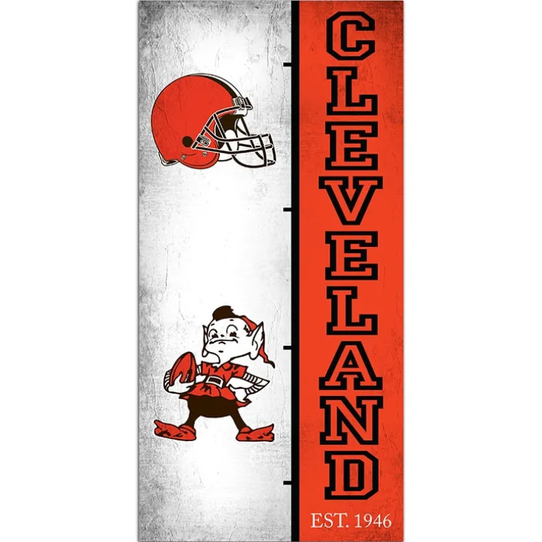 NFL Team Logo History Sign