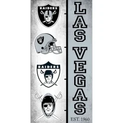 NFL Team Logo History Sign