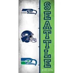 NFL Team Logo History Sign