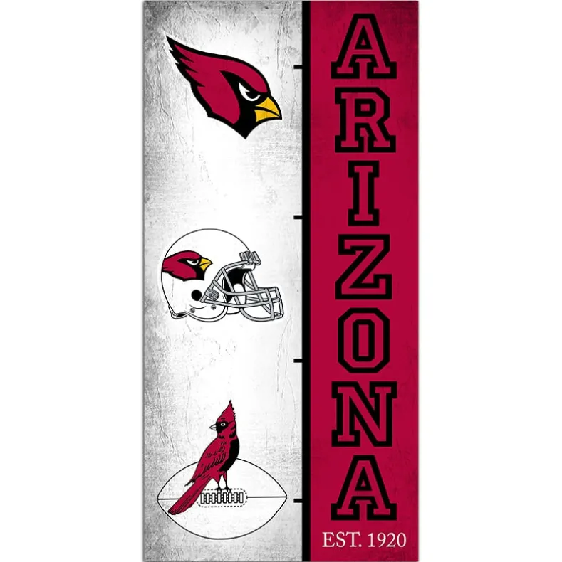 NFL Team Logo History Sign