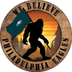 NFL We Believe Bigfoot Sign