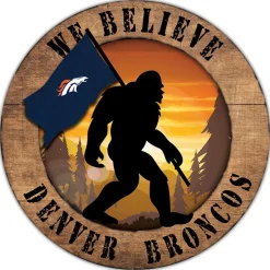 NFL We Believe Bigfoot Sign
