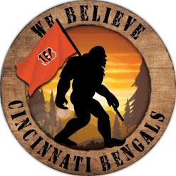 NFL We Believe Bigfoot Sign