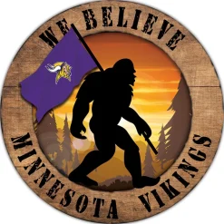 NFL We Believe Bigfoot Sign