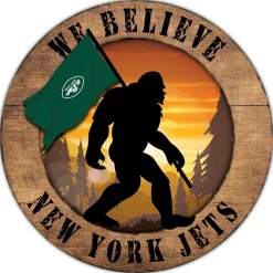 NFL We Believe Bigfoot Sign