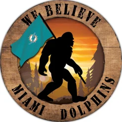 NFL We Believe Bigfoot Sign