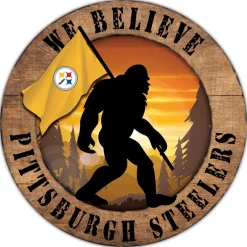 NFL We Believe Bigfoot Sign