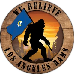NFL We Believe Bigfoot Sign