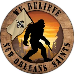 NFL We Believe Bigfoot Sign