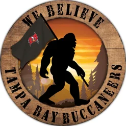 NFL We Believe Bigfoot Sign