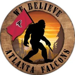 NFL We Believe Bigfoot Sign