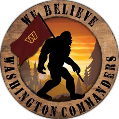 NFL We Believe Bigfoot Sign