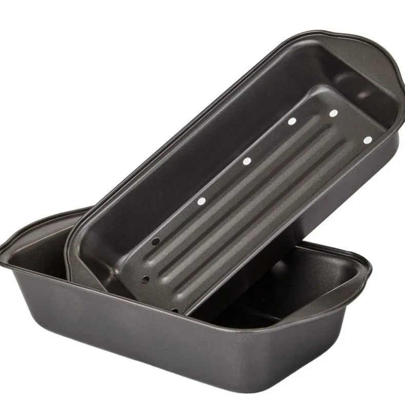 Nonstick Meatloaf Pan with Drain Tray