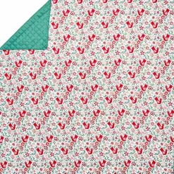 Nordic Cardinal Quilt Set Full/Queen or King with Shams