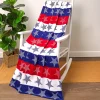 Novelty Beach Towel Cotton Oversized 34x64
