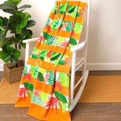 Novelty Beach Towel Cotton Oversized 34x64
