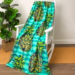 Novelty Beach Towel Cotton Oversized 34x64
