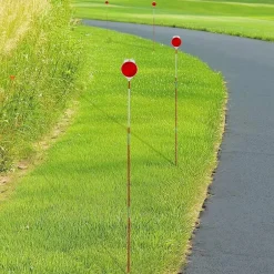 Orange Driveway Reflectors, Fiberglass 47