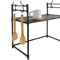 Over the Microwave Storage Rack