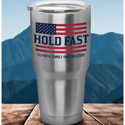 30-Oz Hold Fast American Flag Tumbler
