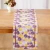 Painted Floral Set of 4 Placemats or Runner