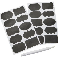 Pantry Food Storage Containers with Labels – Set of 7